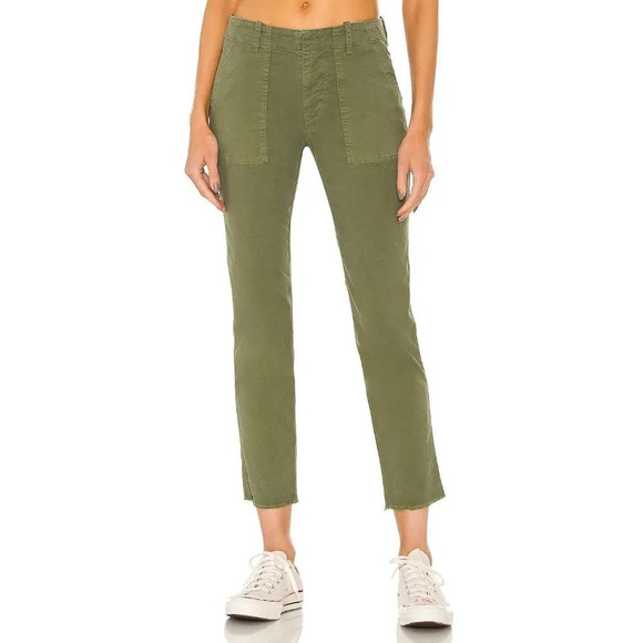 Nili Lotan Jenna Camo Green Pants 6 - Picture 1 of 11